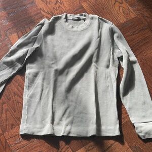 Men's Gray Crew Neck Shirt